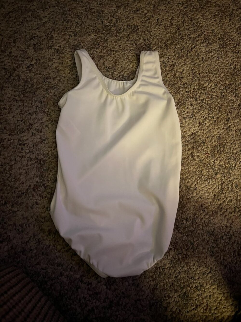 Girl Size Small - White Leotard by Weissman